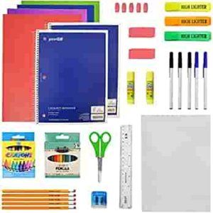 52 pack back to school supply kit